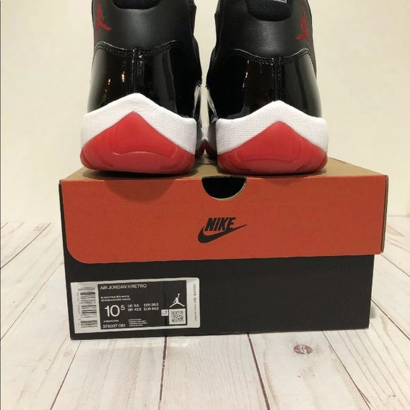 🔴SOLD🔴Air Jordan 11 Bred Retro XI 2019 Playoffs - Picture 8 of 8